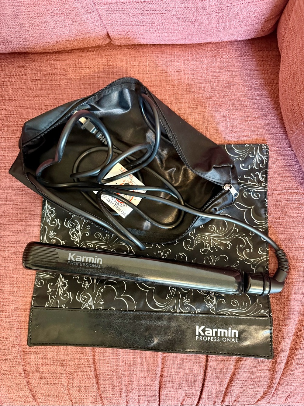 Karmin Professional G3 Salon Pro 1" Black Hair Straightener - Picture 7 of 9